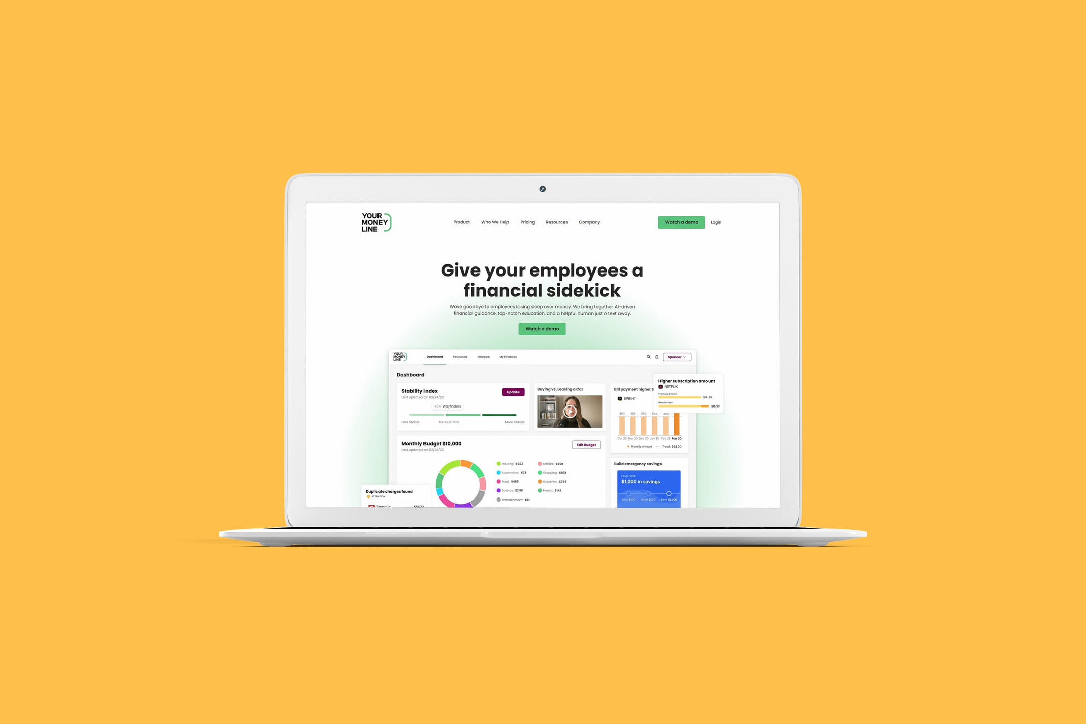 YML Plus Landing Page