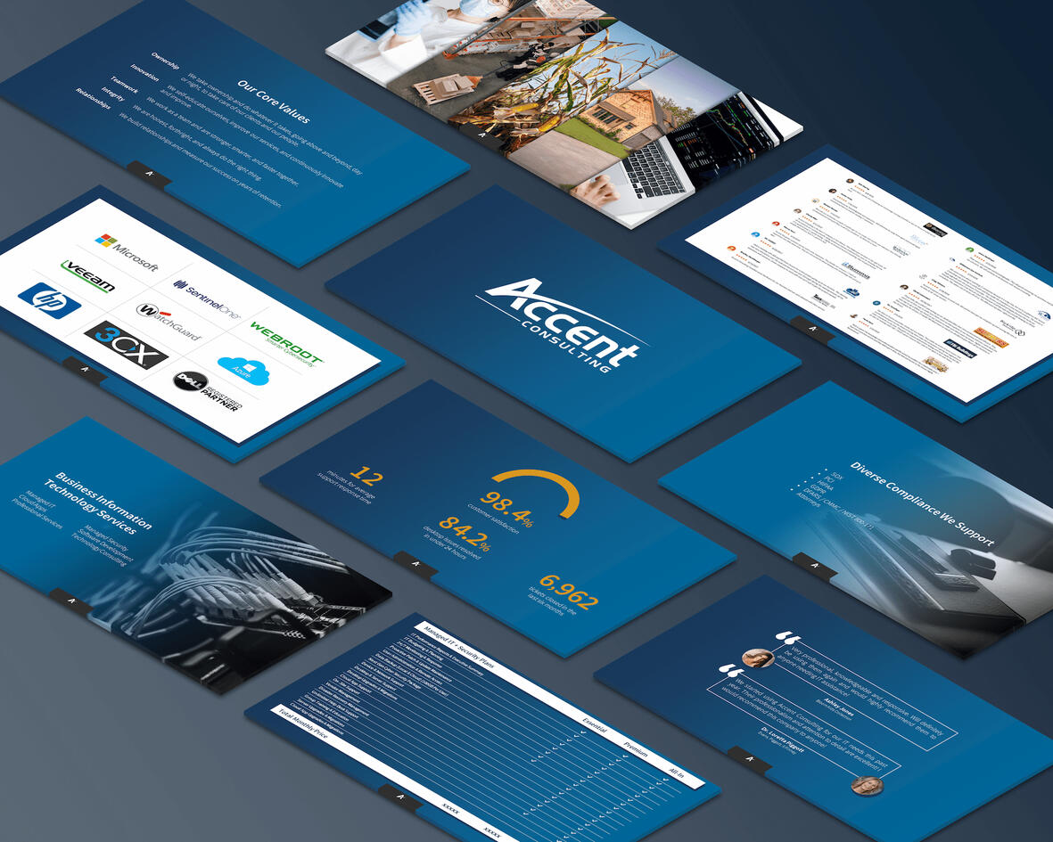 Master Slide Deck Template